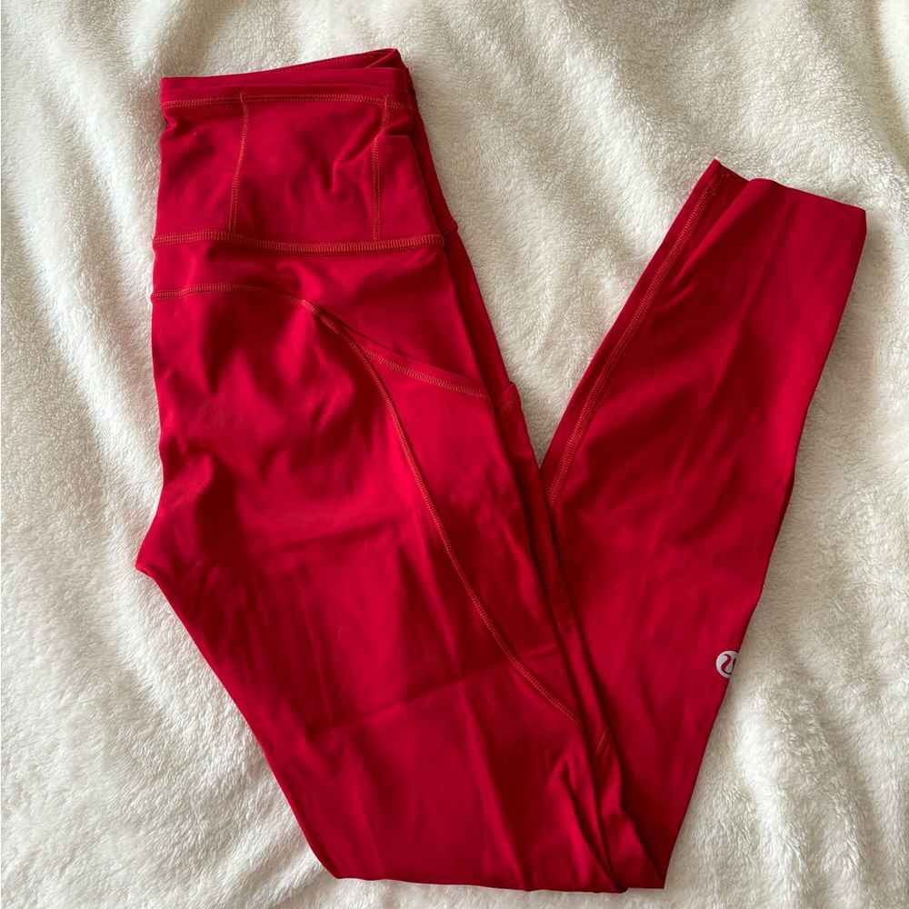 Lululemon Nulux Red Leggings ♥️